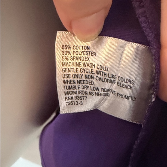 Worthington Deep Purple Top - Picture 5 of 5